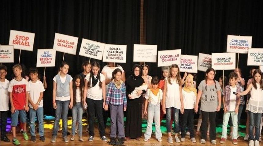 Sgm&rsquo;den Gazze&rsquo;li &Ccedil;ocuklara Barış Hediyesi