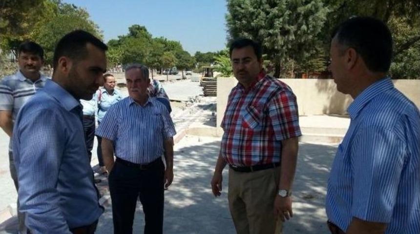 Ak Parti&rsquo;li Milletvekili Kırkağa&ccedil;&rsquo;ta Yolları İnceledi