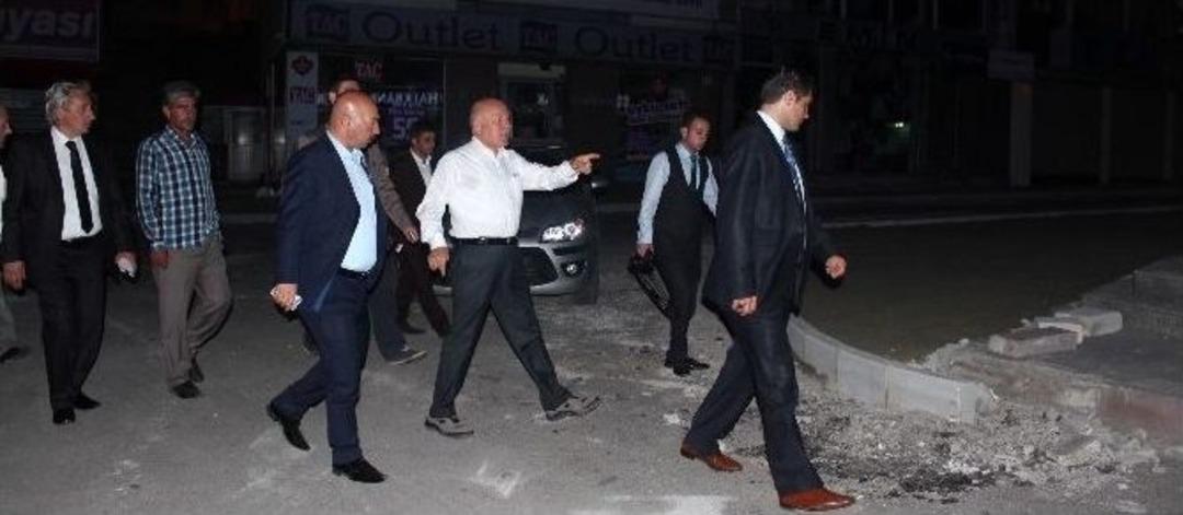 Sekmen, Kurumun &Ccedil;alışmalarını Gece Denetliyor
