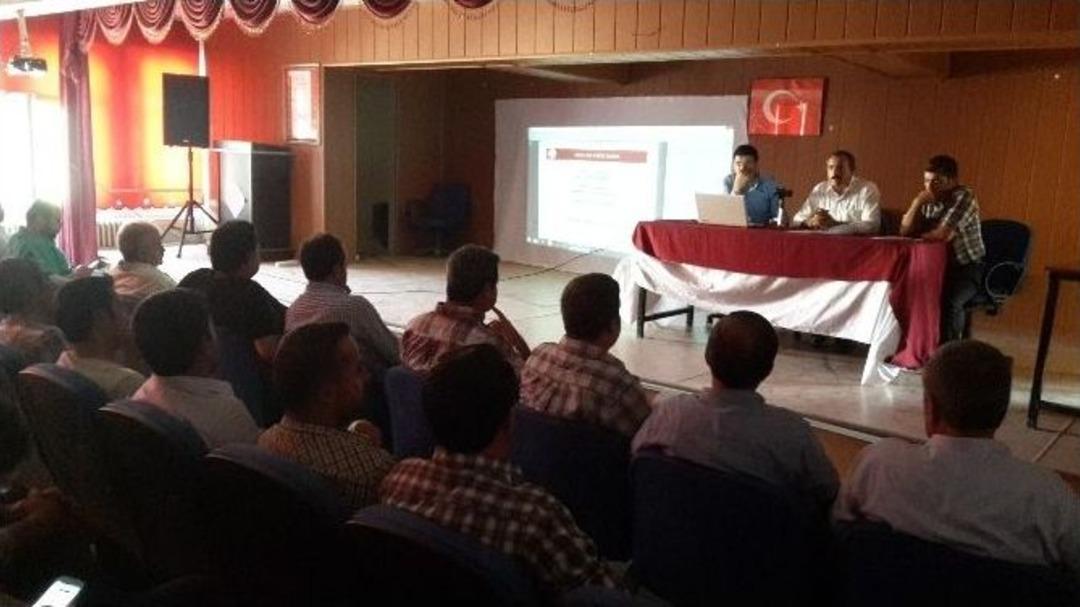 Patnos Ta &rsquo;&rsquo;okullar Hayat Olsun&rdquo; Projesi Toplantısı Yapıldı