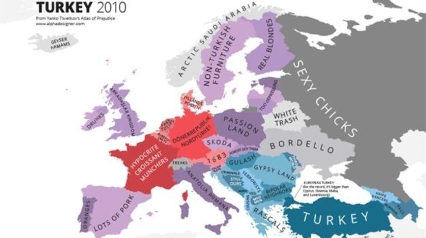 T&uuml;rkiye hakkında hangi &uuml;lke ne d&uuml;ş&uuml;n&uuml;yor?