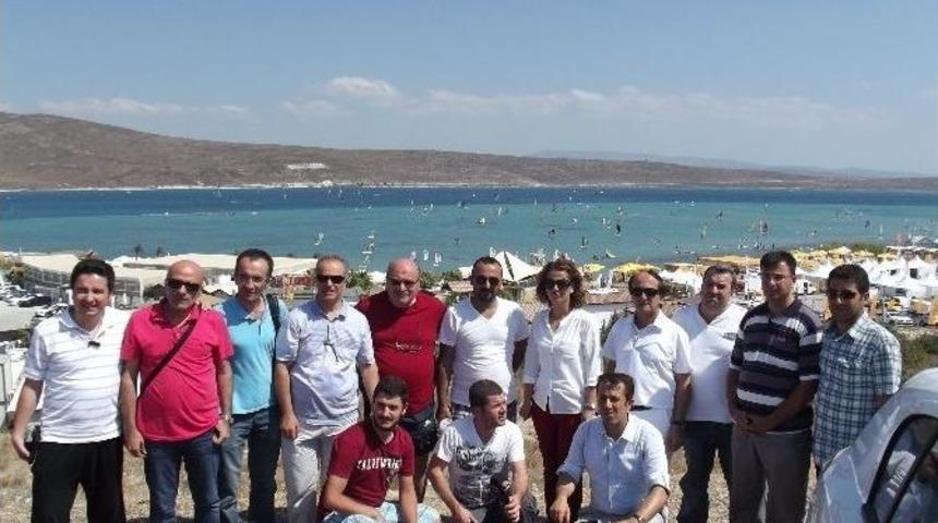 Malatya&rsquo;dan Basın Mensupları &Ccedil;eşme&rsquo;yi Gezdi