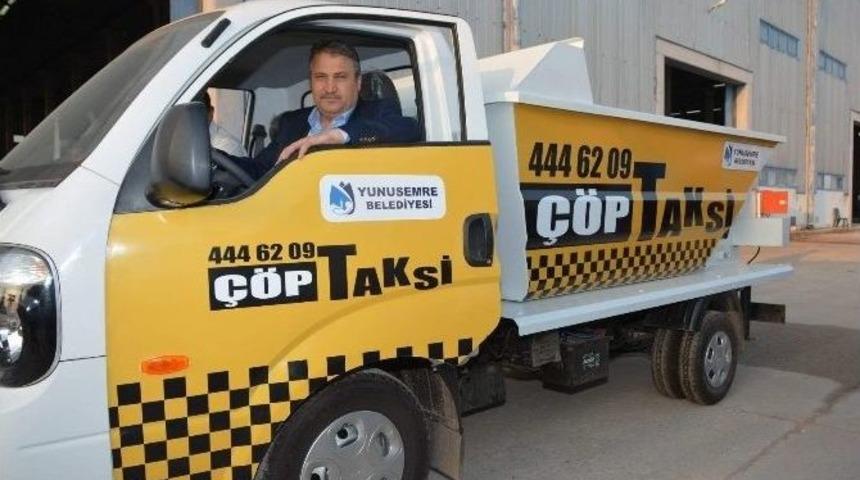 Yunusemre Belediyesi &Ccedil;&ouml;p Toplama İşini Devraldı