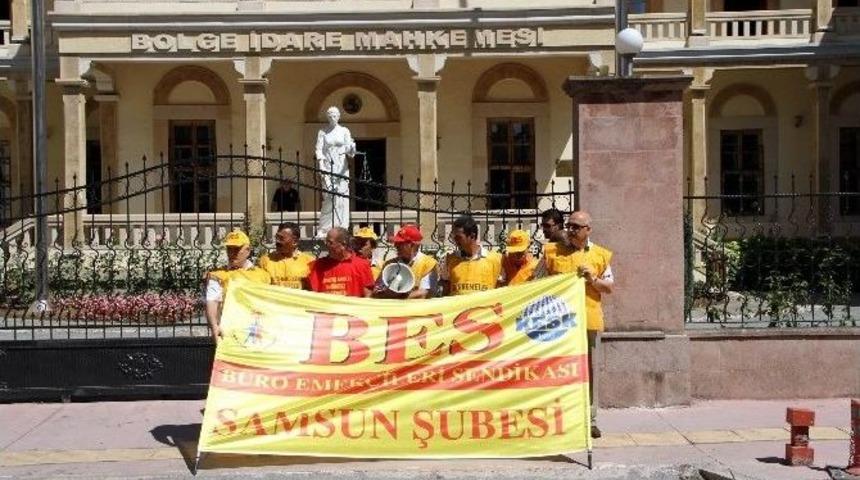 Samsun&rsquo;da 10 Kişilik Eylem