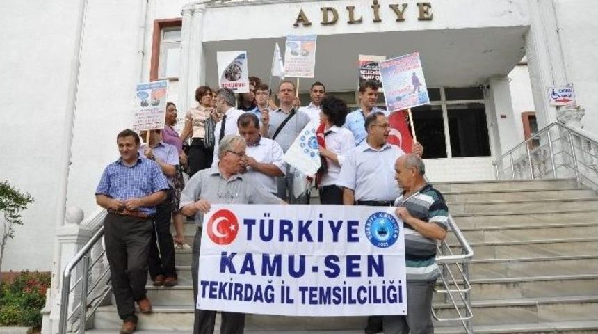 T&uuml;rk B&uuml;ro-sen Tekirdağ Şube Başkanı Adnan G&uuml;rel: