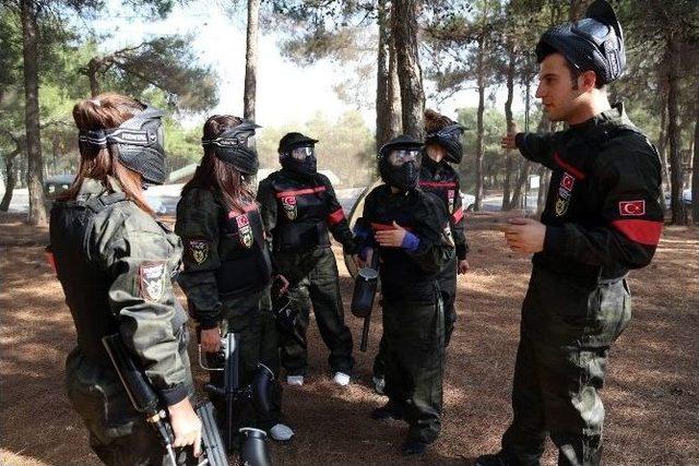 Şehitkamil’de Paintball Heyecanı Başladı