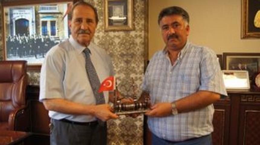 Karsebob Başkanı Burulday&rsquo;dan, Sesob Başkanı K&ouml;ksal&rsquo;a Ziyaret