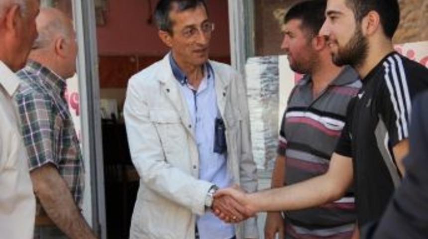 Ak Parti İl Başkanı Fatih Yeşilyurt, Tortum Ve Oltu İl&ccedil;esinde Ziyaretlerde Bulundu