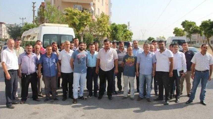 Servis Şof&ouml;rlerinden &rsquo;j Plaka&rsquo; Tepkisi