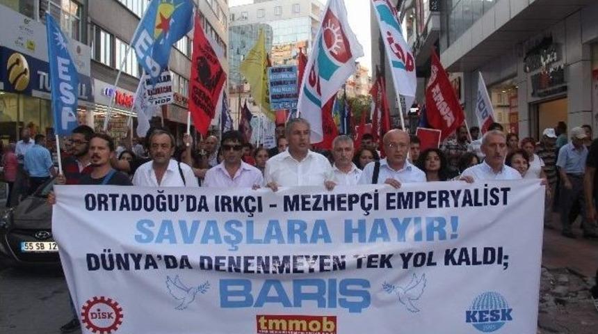 Samsun&rsquo;da D&uuml;nya Barış G&uuml;n&uuml; Y&uuml;r&uuml;y&uuml;ş&uuml;