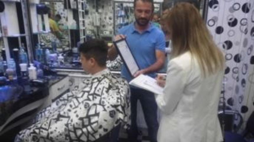 Edirne&rsquo;de Berber Ve Kuaf&ouml;r Denetimi