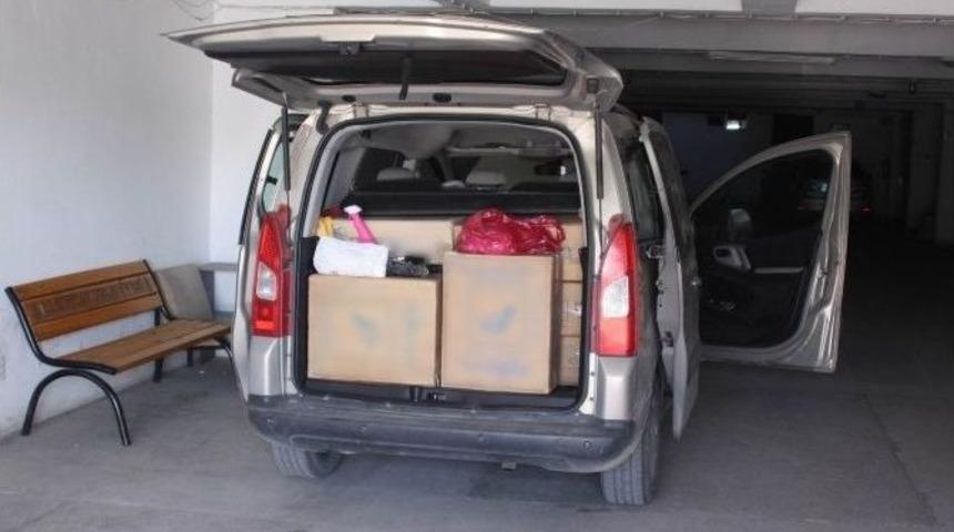 Erzincan&rsquo;da Ka&ccedil;ak Sigara Operasyonu