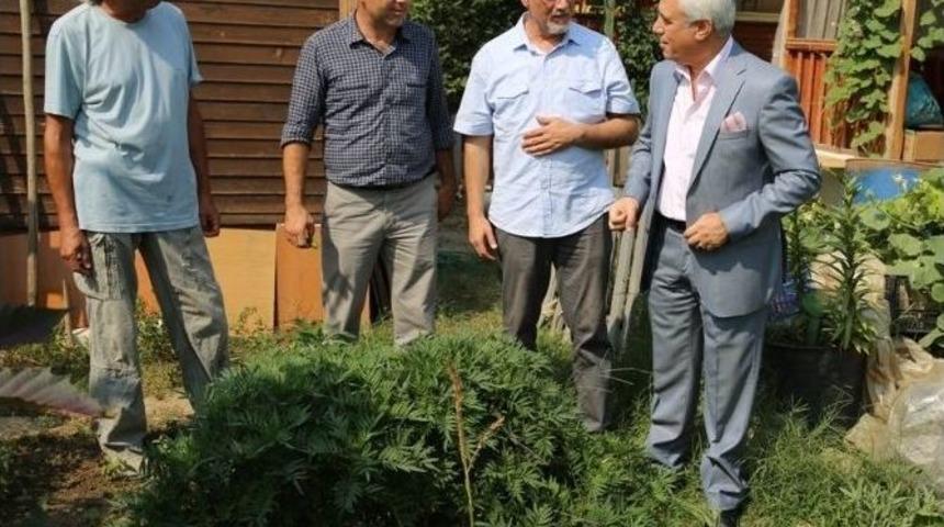 Başkan Bozbey Ekolojik Bahçede