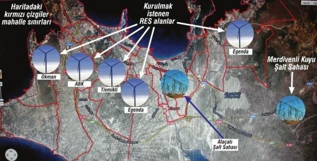 &Ccedil;eşme Halkı Res&rsquo;lere Karşı &Ccedil;ıkıyor