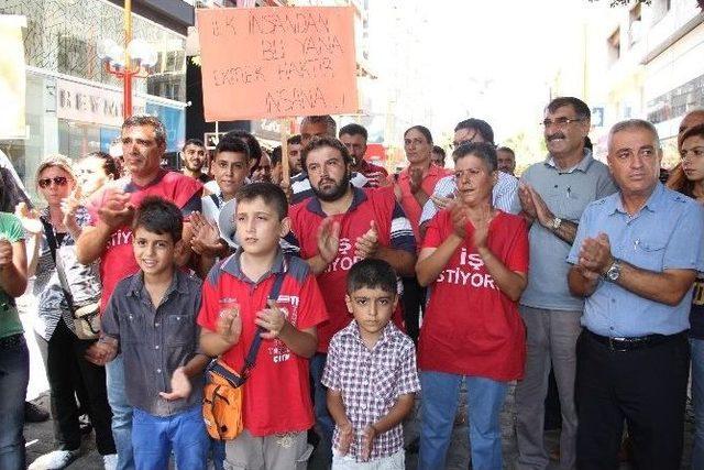 22 Gündür Oturma Eylemi Yapan Parkomat Çalışanları, Başkan Kocamaz’dan Sorunlarına Çözüm İstedi