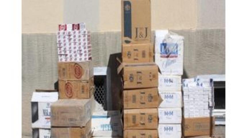 Horasan’da 17 Bin Paket Kaçak Sigara Ele Geçirildi