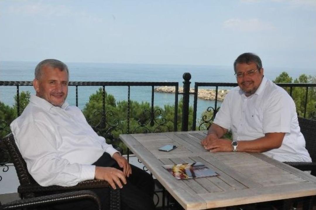 Milletvekili Korkmaz, Kuveytli Bakan Yardımcısı Dr. Adil El Fellah İle Ak&ccedil;akoca&rsquo;da