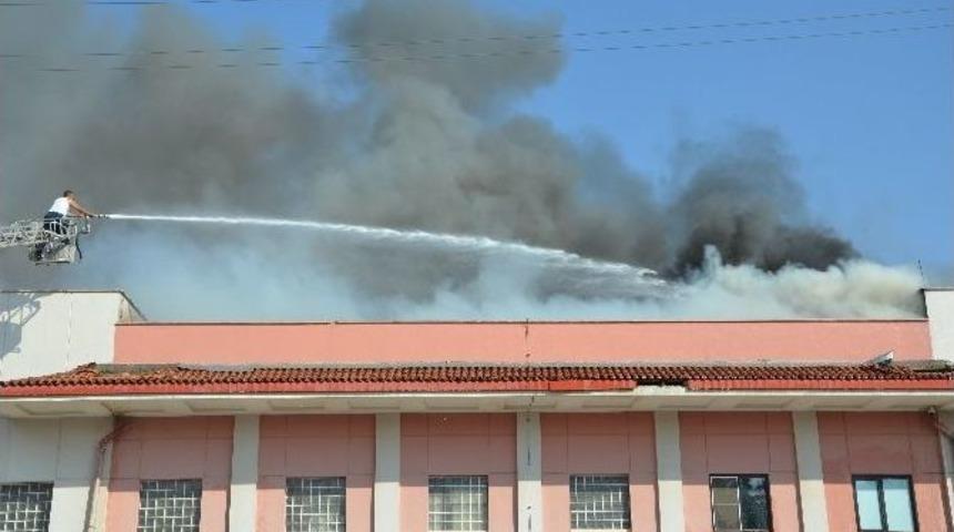 Kilis Devlet Hastanesi&rsquo;nde Yangın