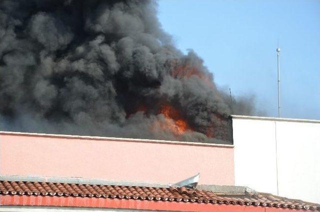 Kilis Devlet Hastanesi’nde Yangın