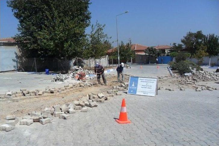 Foça’da Altyapı Hamleleri Hız Kesmiyor G4