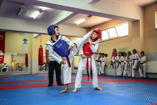 Şehitkamilli Minik Taekwandoculardan Büyük Başarı