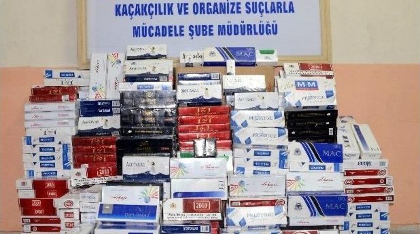 Aydın&rsquo;da 9320 Paket Ka&ccedil;ak Sigara Ele Ge&ccedil;irildi
