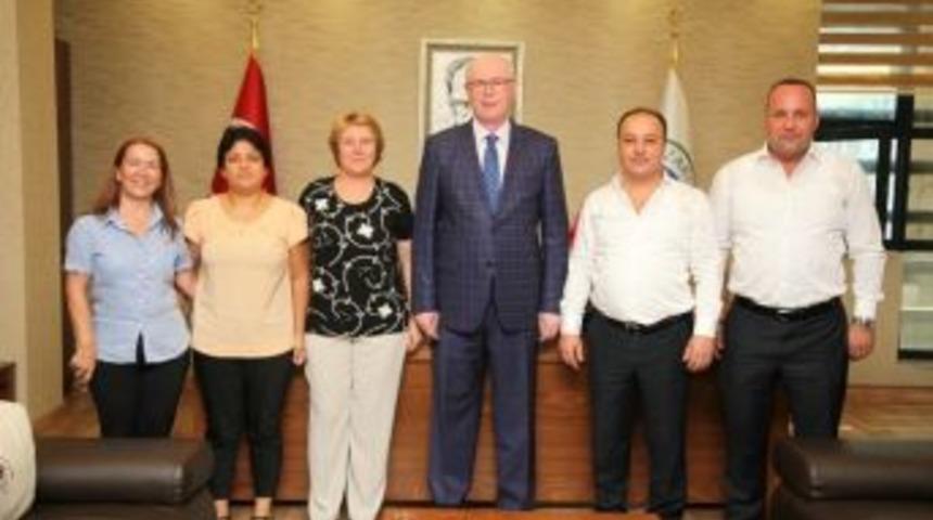 Başkan Kurt Dazkırı’dan Gelen Heyeti Ağırladı