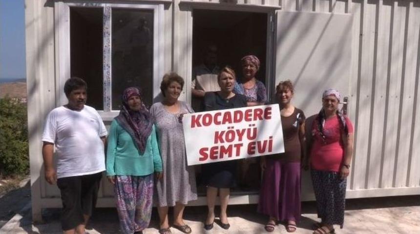 Urla Kocadere K&ouml;y&uuml; Semt Evi&rsquo;ne Kavuştu