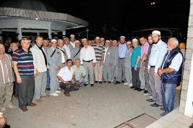 Hendek’ten İlk Hacı Kafilesi Uğurlandı