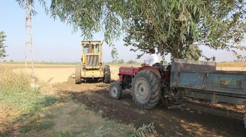 Bayındır’ın Ova Yolları Üretime Hazırlanıyor