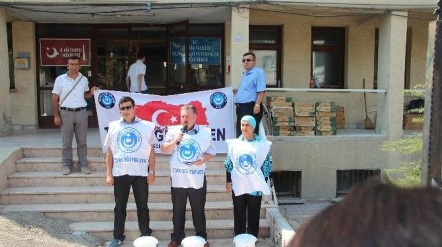 T&uuml;rk Eğitim-sen Bilecik Şubesi&rsquo;nden Basın A&ccedil;ıklaması