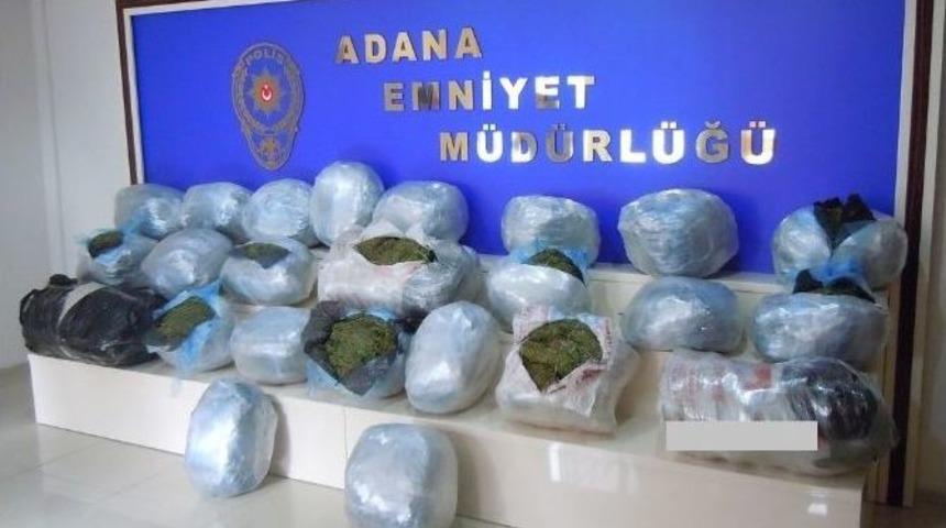 Adana&rsquo;daki Uyuşturucu Operasyonlarında 23 Tutuklama