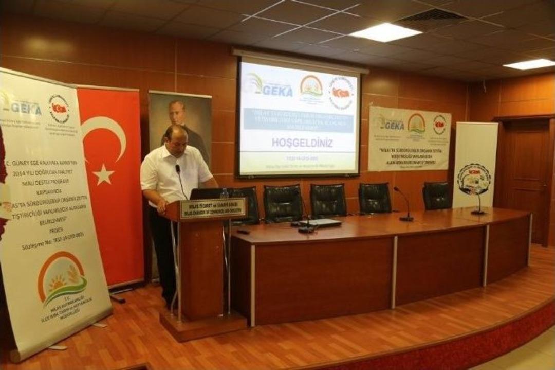 Milas&rsquo;ta Zeytincilik Anlayışını Değiştirecek Proje Tanıtıldı