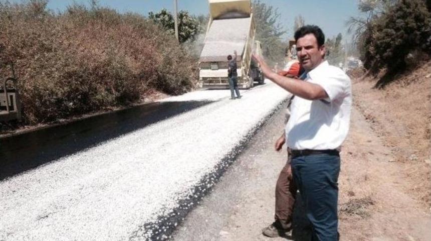 &Ouml;zlem &Ccedil;er&ccedil;ioğlu S&ouml;ke&rsquo;nin K&ouml;y Yollarının &Ccedil;ilesini Bitiriyor