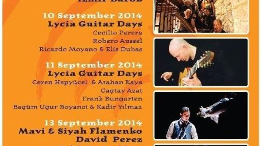 Phaselis Antik Tiyatro&rsquo;da Sanat Ş&ouml;leni