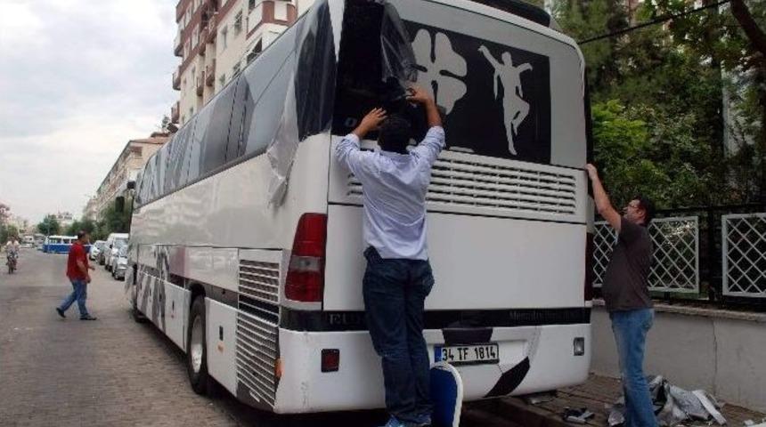 Aydınspor 1923&rsquo;&uuml;n Takım Otob&uuml;s&uuml; Deplasman &Ouml;ncesi Haczedildi