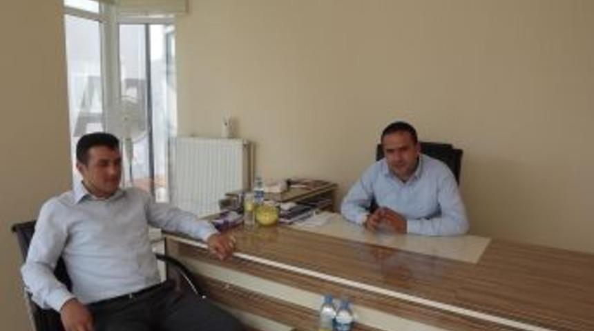 Kaymakam Şekerci, AK Parti İl&ccedil;e Başkanı Y&uuml;ksel'i Ziyaret Etti