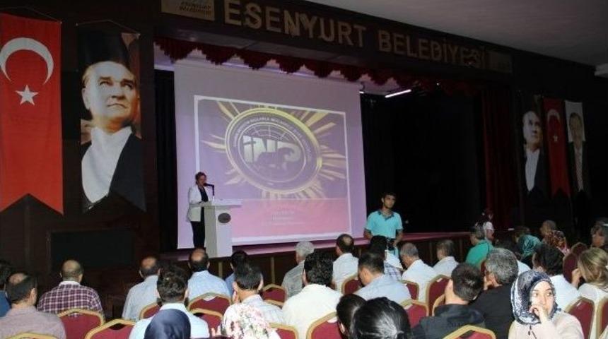 Esenyut&rsquo;ta Uyuşturucu İle M&uuml;cadele Eğitimi Verildi