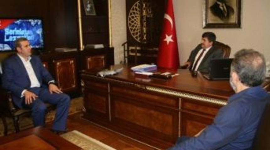 Kuyumcular Ve Saat&ccedil;iler Odası&rsquo;ndan Vali &Ouml;z&rsquo;e Ziyaret