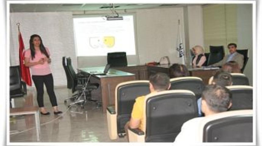 Elazığ Belediyesinde Eğitimler S&uuml;r&uuml;yor