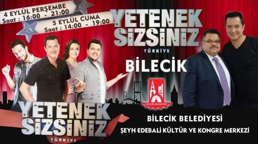 "yetenek Sizsiniz T&uuml;rkiye" Yeni J&uuml;ri &Uuml;yeleriyle 3. Kez Bilecik&rsquo;te