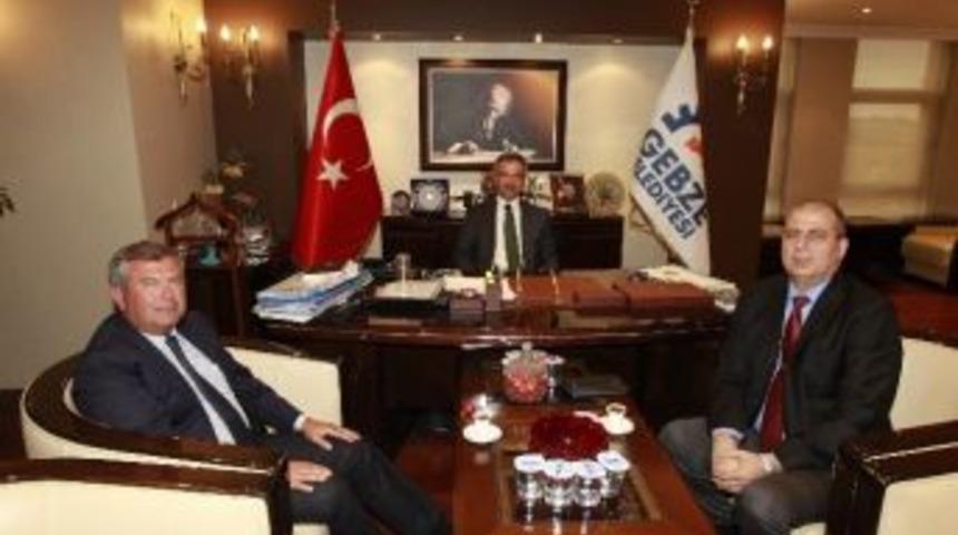 Palgaz Y&ouml;neticileri Başkan K&ouml;şker&rsquo;e Konuk Oldu