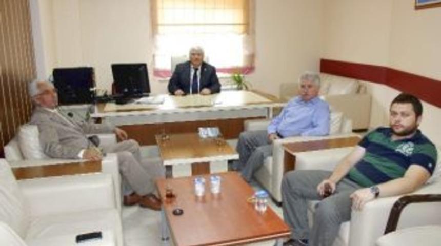 G&uuml;ven Ve Tun&ccedil;oğlu&rsquo;ndan Genel Sekreter Mithat Ekici&rsquo;ye Ziyaret