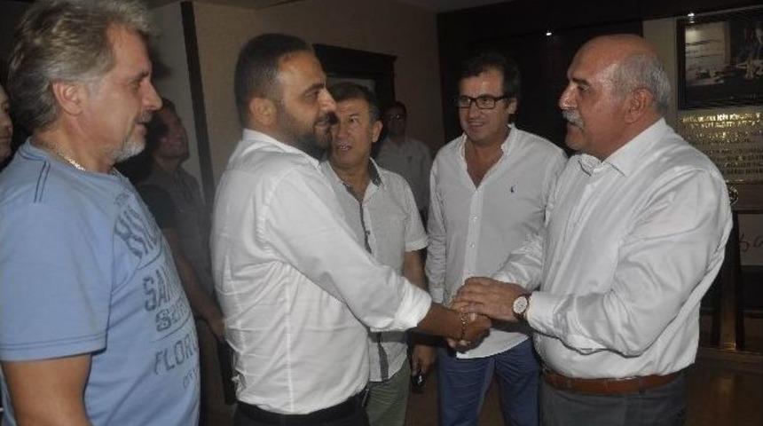 Efsane Futbolcular Vali İpek&rsquo;i Ziyaret Etti