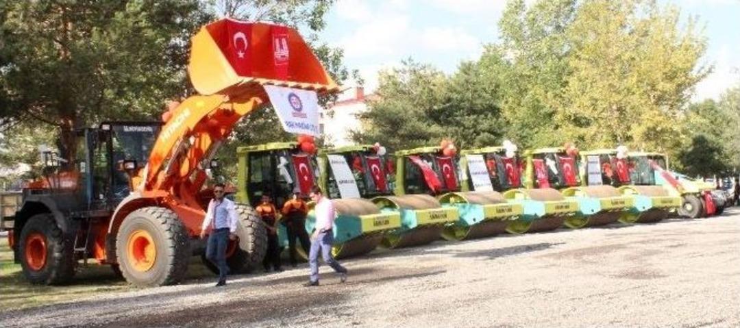 B&uuml;y&uuml;kşehir, Makine Parkını G&uuml;&ccedil;lendiriyor