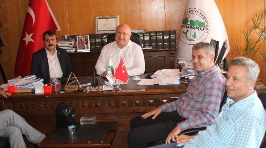 Milletvekili Ve İl Başkanından Kumru&rsquo;ya Teşekk&uuml;r Ziyareti
