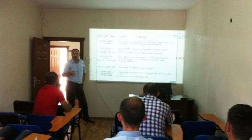 Mmo Dolum Personelleri Eğitiliyor