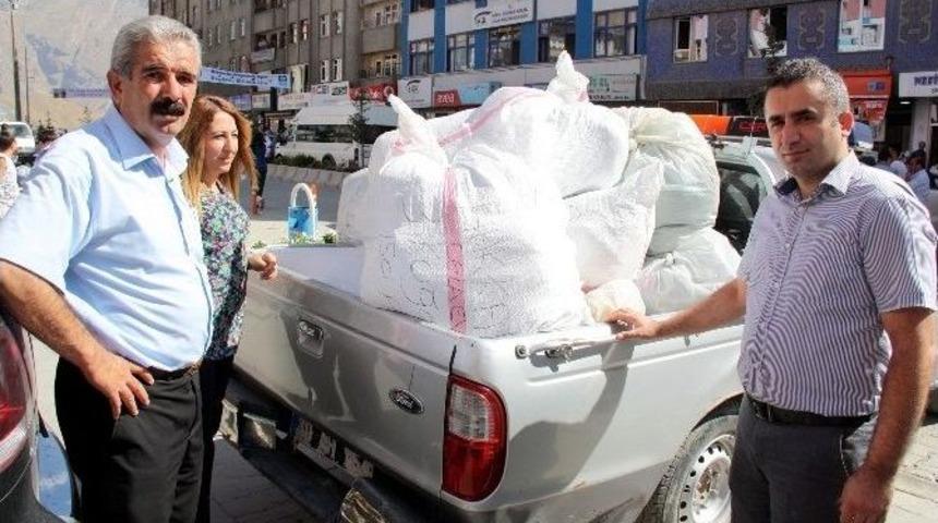 Hakkari&rsquo;de 183 Tutukludan Ezidilere Yardım