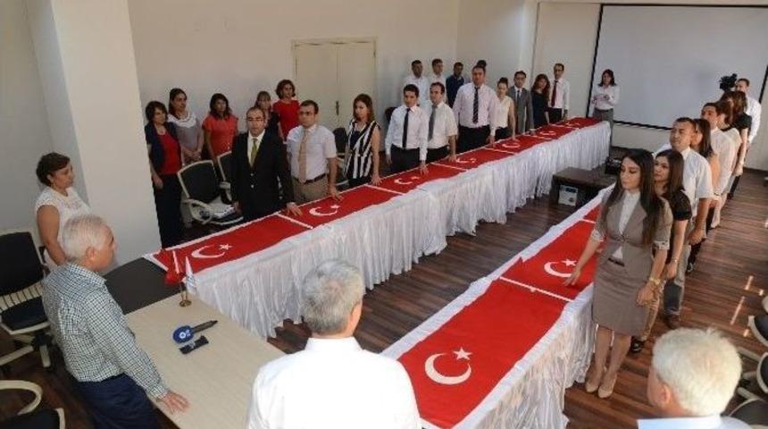 Adana Bt&uuml;&rsquo;de Aday Memurlar Yemin Etti