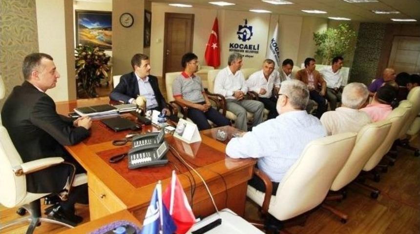 Genel Sekreter B&uuml;y&uuml;kakın&rsquo;a İl Başkanı Civelek&rsquo;ten Ziyaret